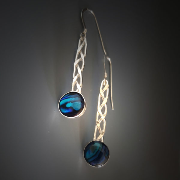 Sea Peacock Earrings