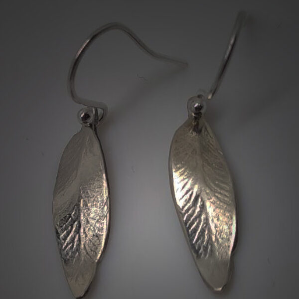 Silver Leaves Earrings