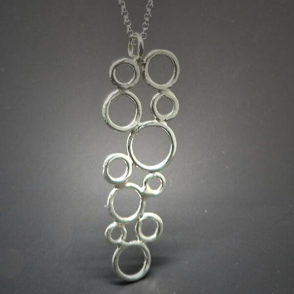Silver Bubbles Necklace