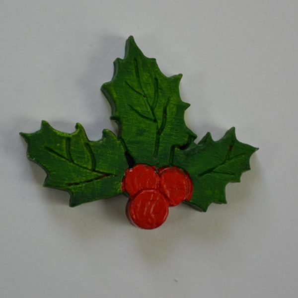 Holly Brooch