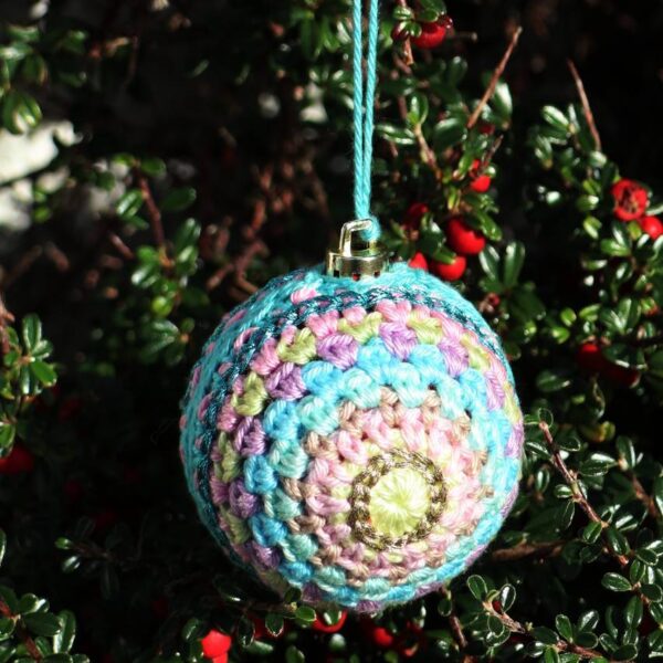 Hydra Crochet Christmas Bauble