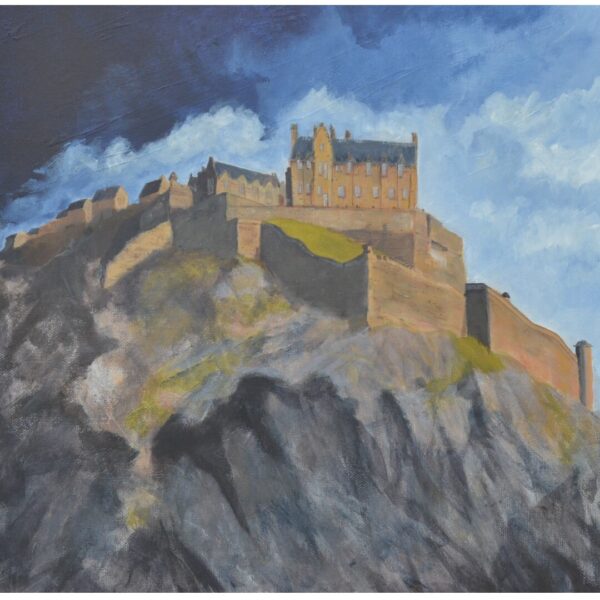Edinburgh Castle Painting