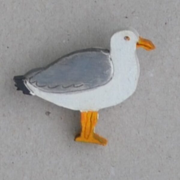 Herring Gull Brooch