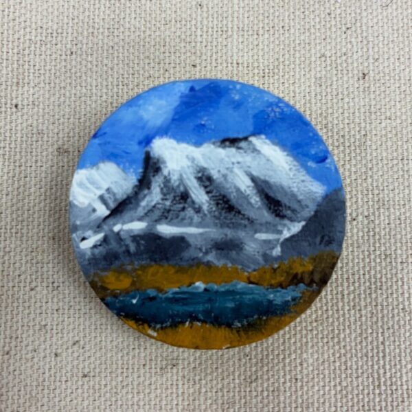 Mountains Brooch