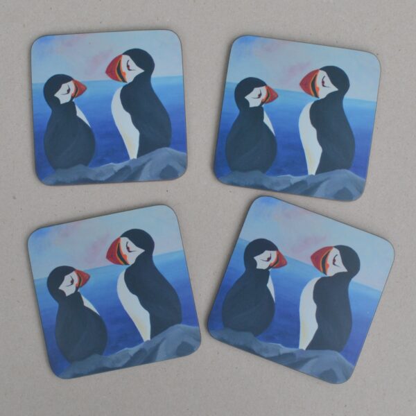 Puffin Coasters One