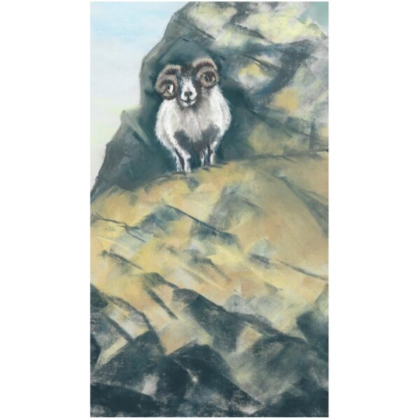 Ram on Scalpay Painting