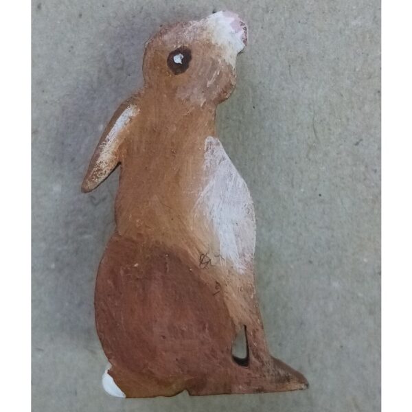 Hare II Brooch