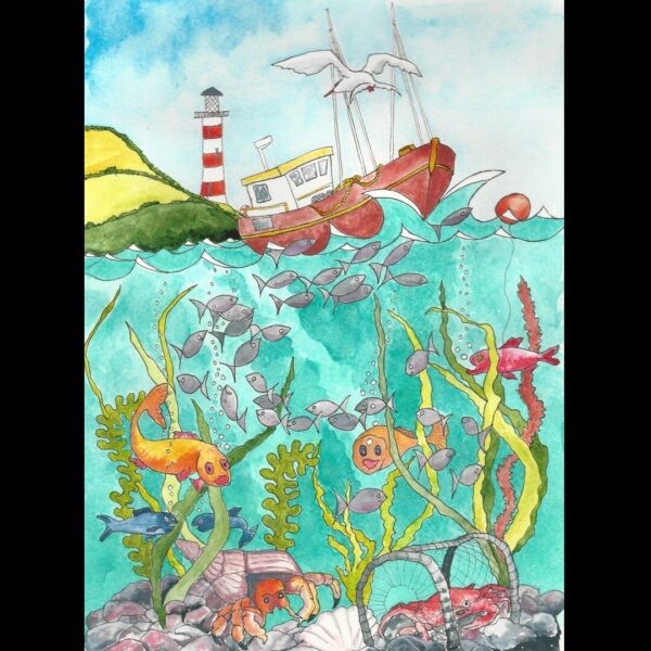 What Lies Beneath Painting