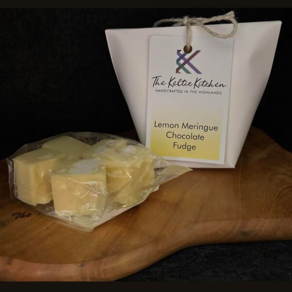 Lemon Meringue and White Chocolate Fudge