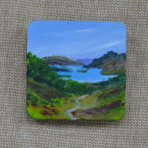 Loch Maree 2 Brooch