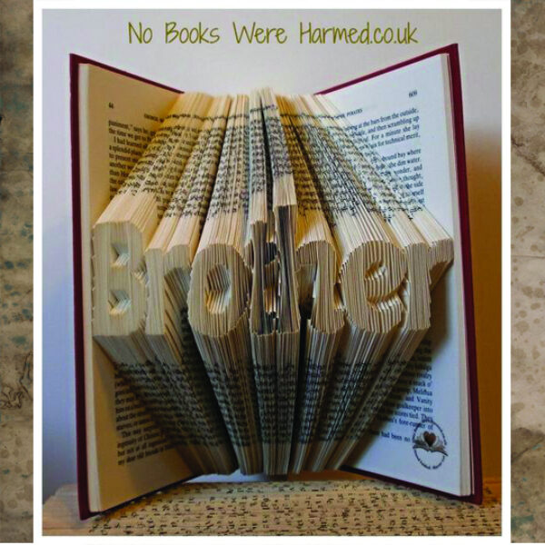 Brother Book Sculpture