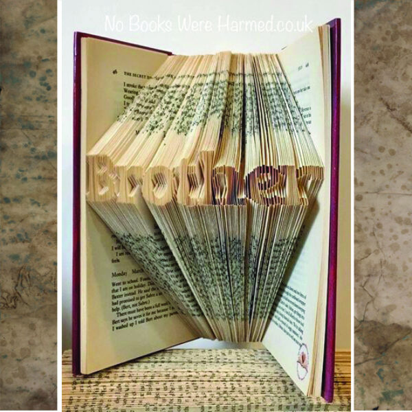 Brother Book Sculpture Mini
