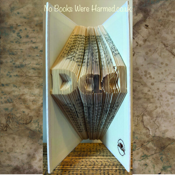 Dad Book Sculpture Mini