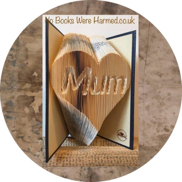 Mum in Heart Sculpture