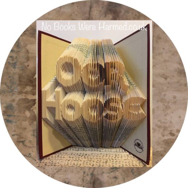 Oor Hoose Book Sculpture