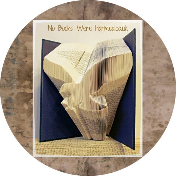 Osprey Book Sculpture