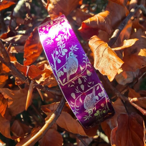 Partridge Cuff Bracelet Narrow