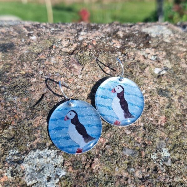 Tammie Norrie (Puffin) Disc Earrings