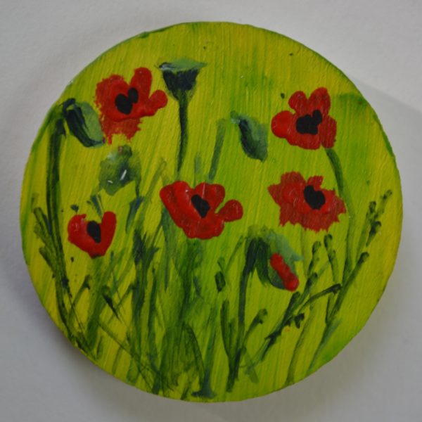 Poppies Brooch