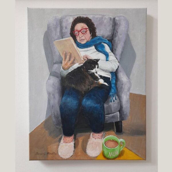 Reading Room Painting