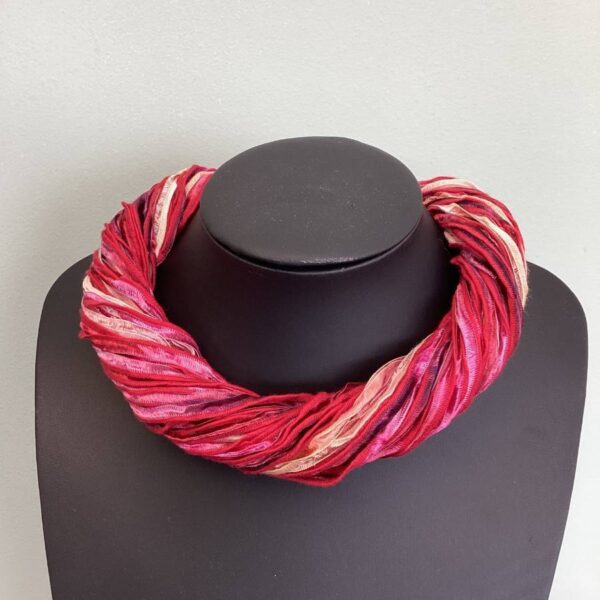 Red Planet Twister Scarf