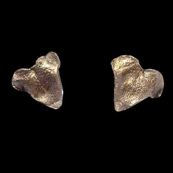 Silver Ivy Leaf Earrings