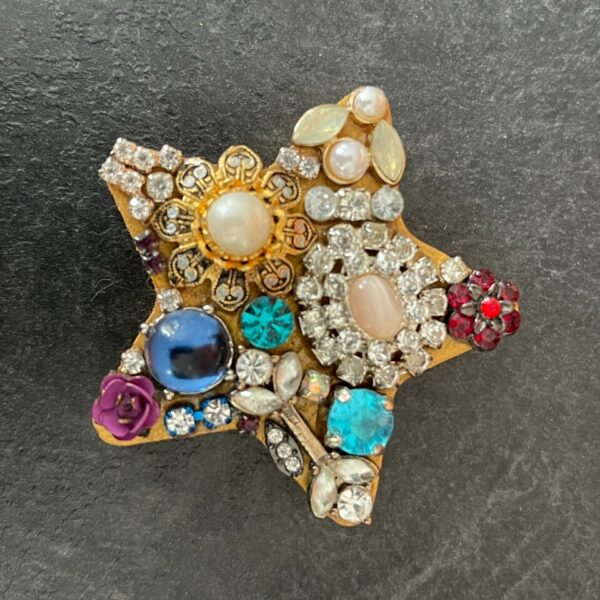 Small Star Jewelled Ornament