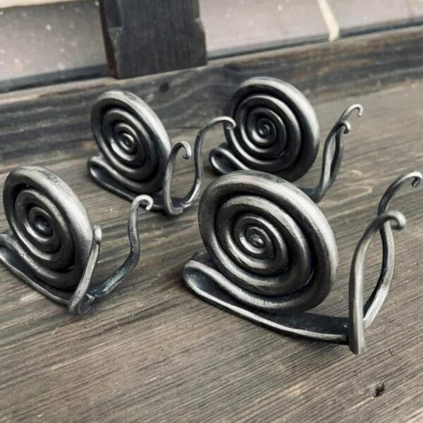 Hand Forged Steel Snail