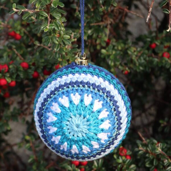 Snow Burst Christmas Bauble