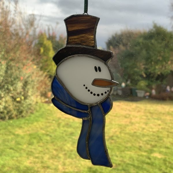 Snowman Suncatcher