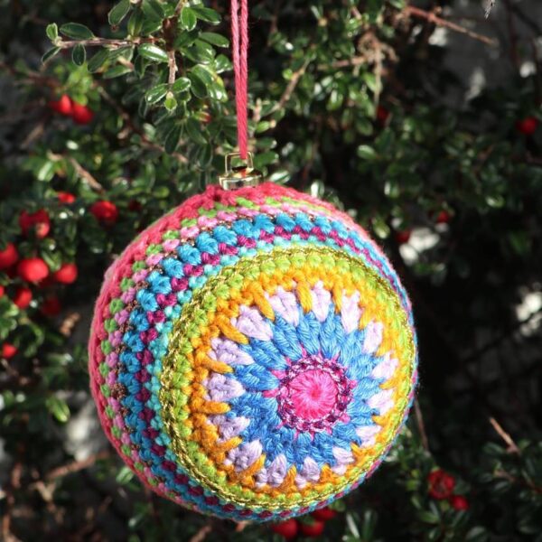 Sun Burst Christmas Bauble