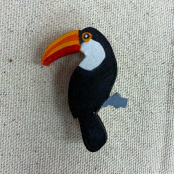 Toucan Brooch