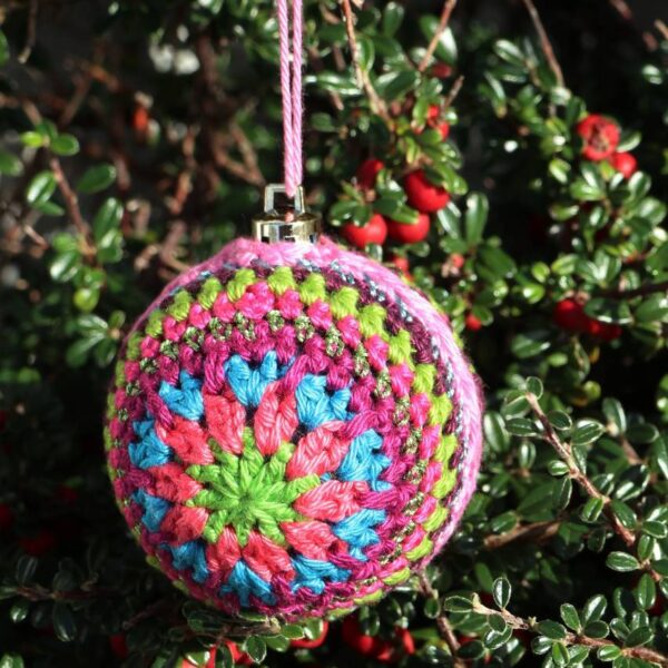 Venus Crochet Christmas Bauble