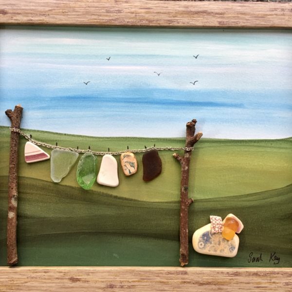 Washing Line in the Countryside