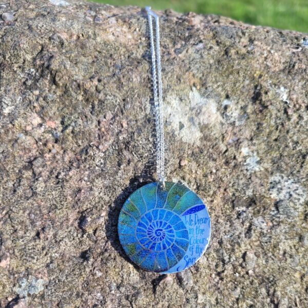 We Dream Disc Pendant