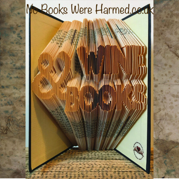 Wine and Books Book Sculpture