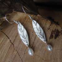 Woodland Leaf Earrings thumbnail