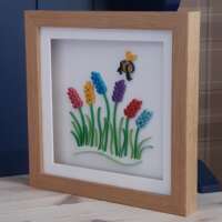 Quilled "Summer Meadow" Box Frame thumbnail