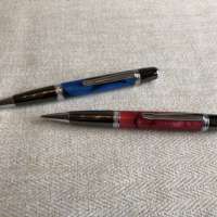 Red/Blue Acrylic Pen & Pencil Set thumbnail