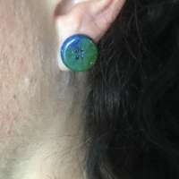 Aurora Button Earrings thumbnail