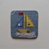 Sailing Boat Design Coasters thumbnail