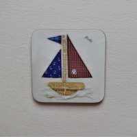 Sailing Boat Design Coasters thumbnail