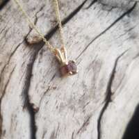 Glenshiel Garnet Gold Pendant thumbnail