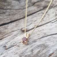 Glenshiel Garnet Gold Pendant thumbnail