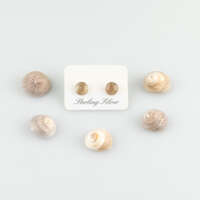 Sterling Silver Real Shell Earrings thumbnail