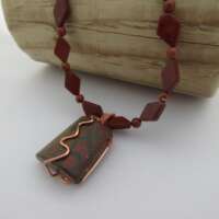 Woodland Necklace with Jasper thumbnail