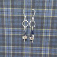 Sodalite Candle Earrings thumbnail