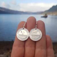 Sterling Silver Port Hole Earrings thumbnail