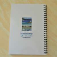 "Cottage by the Shore" A5 Notebook thumbnail