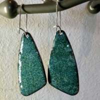 Blue Speckle Earrings thumbnail